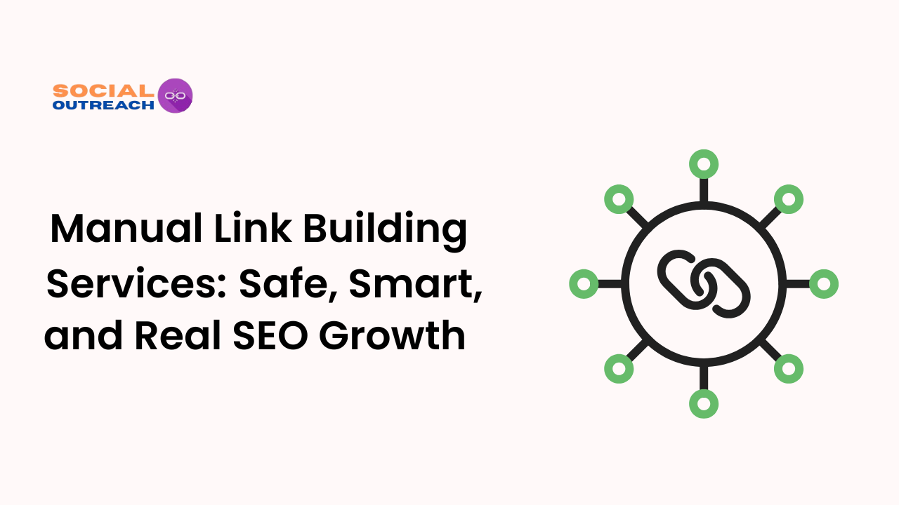 Manual link building services